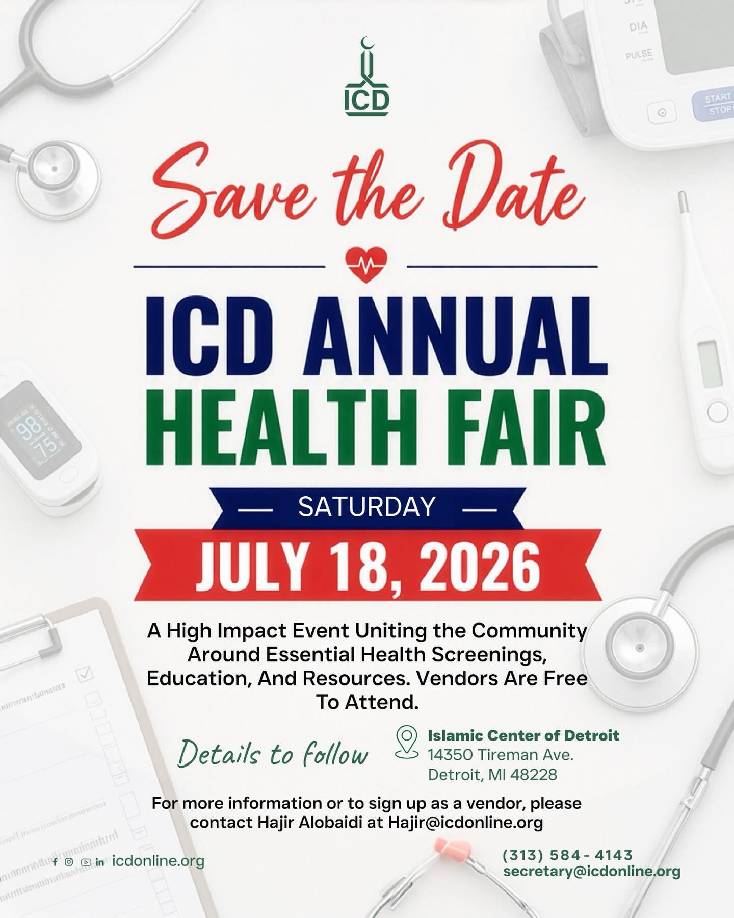 ICD Annual Health Fair