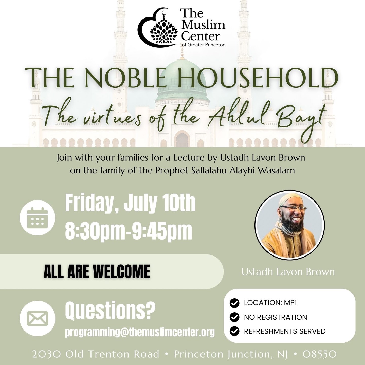 THE NOBLE HOUSEHOLD: VIRTUES OF AHLUL-BAYT