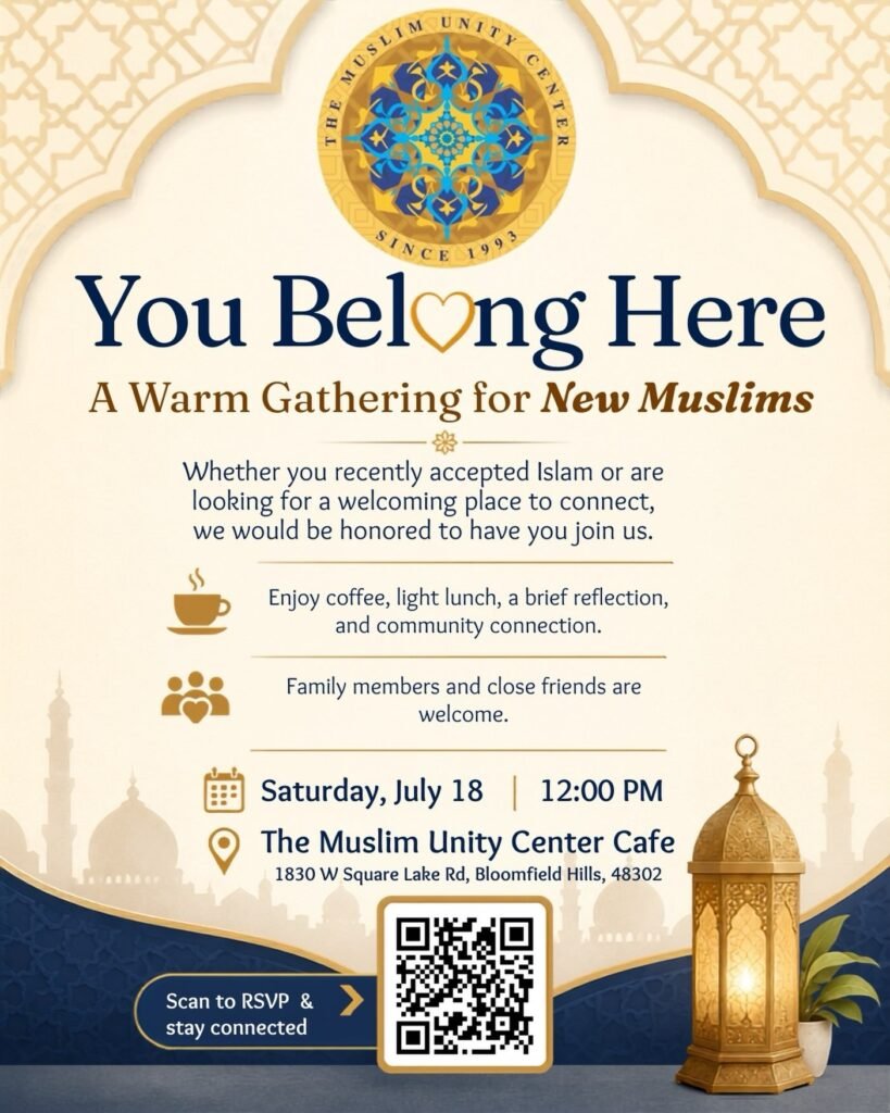 You Belong Here: A Warm Gathering for New Muslims