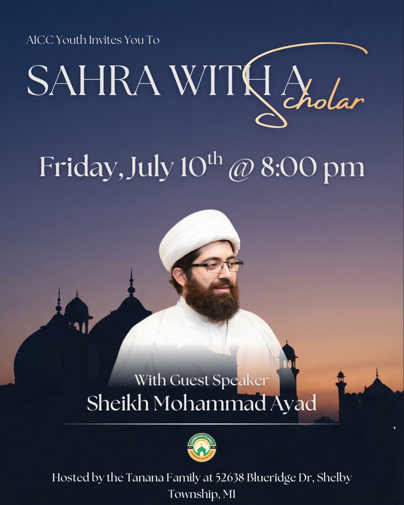 Sahra with a Scholar