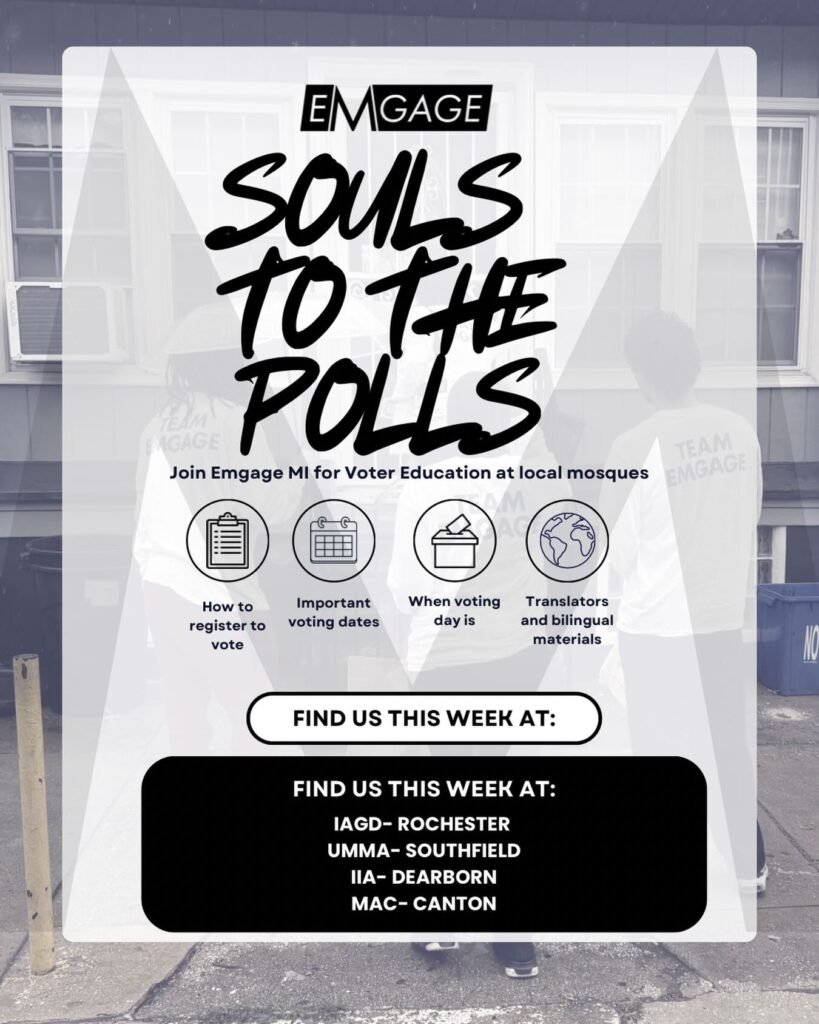 Emgage MI Voter Education at IAGD- Rochester