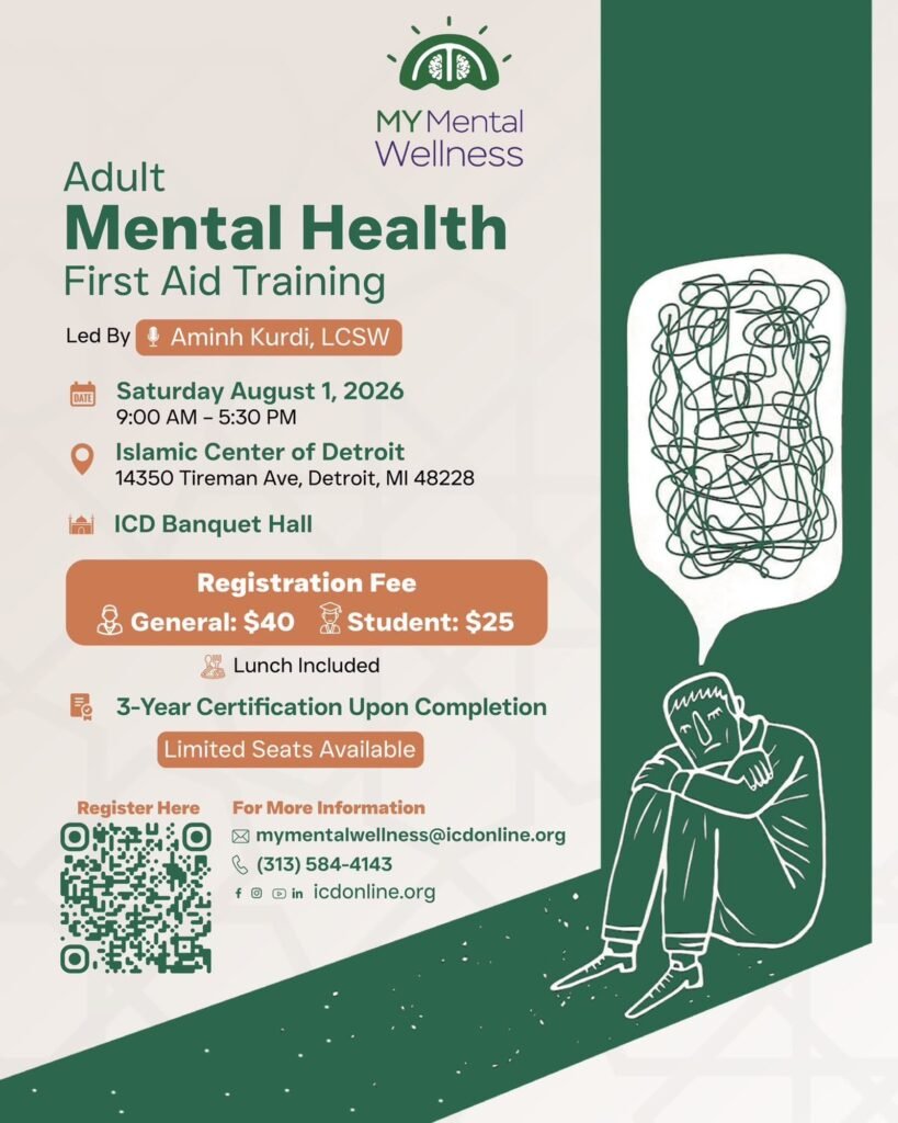 Adult Mental Health First Aid Training